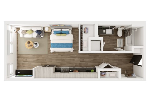 RAFT, Studio, 1 Bath at Marina Square, Bremerton